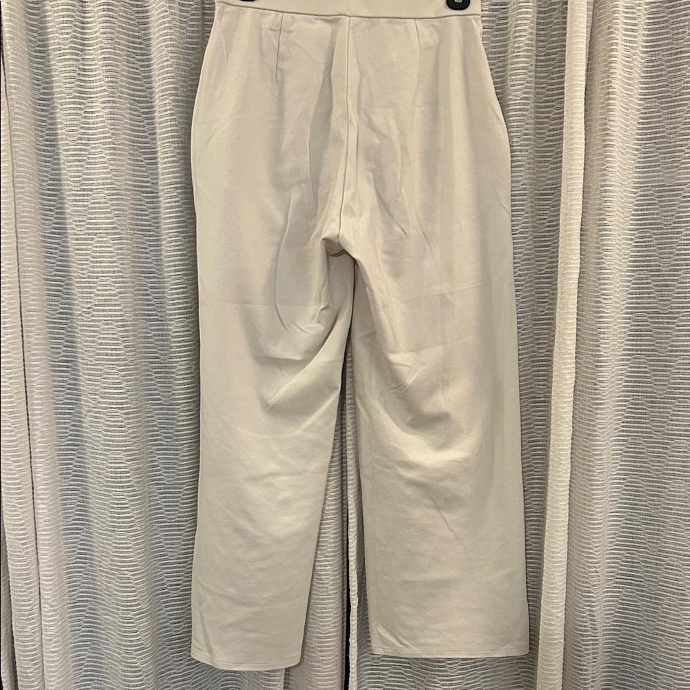 Eileen Fisher Washable Ponte Wide-Leg Pants in “bone” - Picture 13 of 14